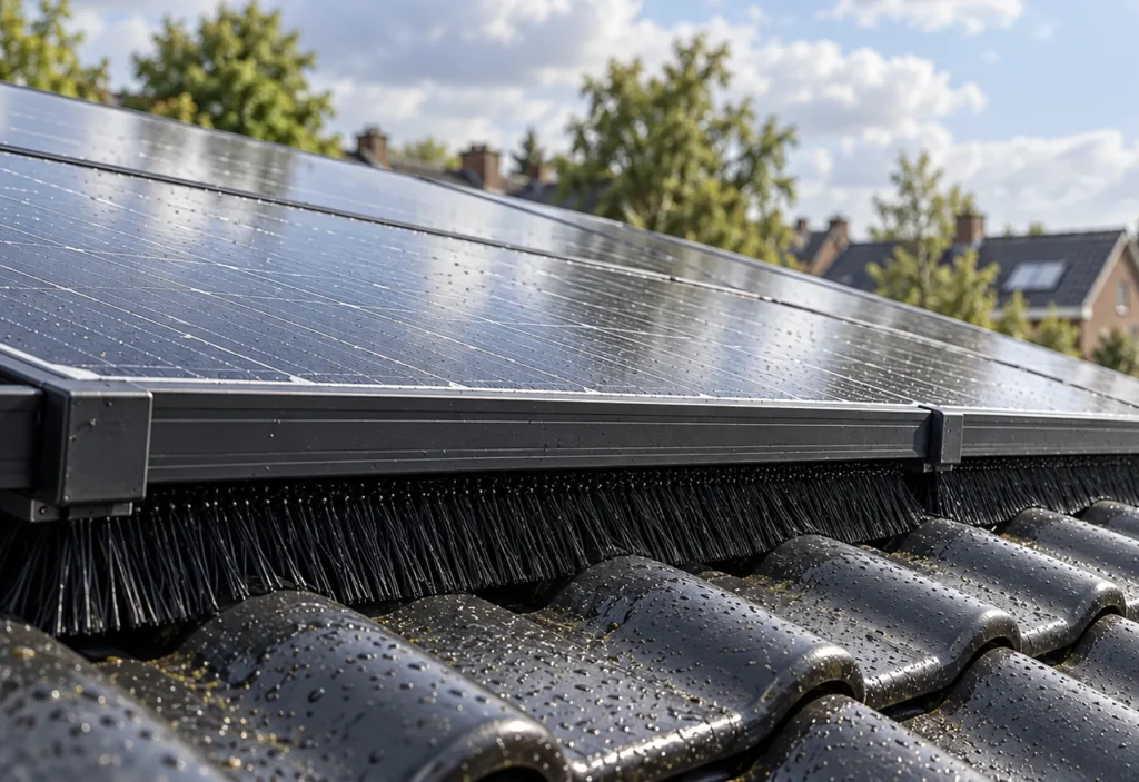 Vogelwering voor zonnepanelen